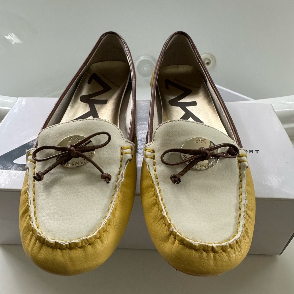 Anne Klein Sport Leather Loafers 6.5